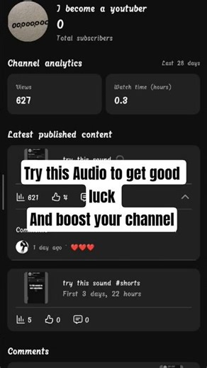 Try this Audio 🎧