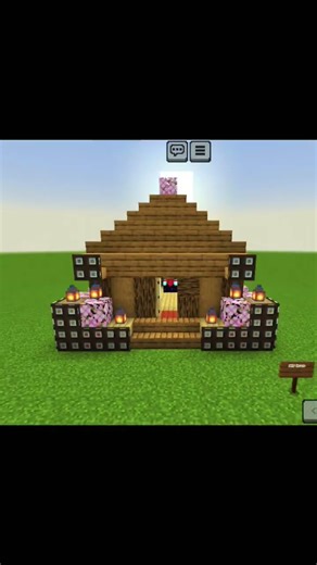 easy mini cute 🥰 house in minecraft nFFminiYt #minecraft #trending #shorts