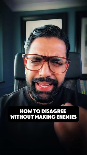 Yasar Ahmad | Leadership Coach | Career Advisor on Instagram: "How to disagree without making enemies. The 3-part framework. Save this so you never forget. You'll need it! Follow for more @yasarahmad_ Here's the problem with most disagreements: People go straight to "I don't think that's right" or "Actually, that won't work." And now you're in a debate. The other person gets defensive. You look combative. Here's the framework that works instead. Part 1: Acknowledge what they said. Not fake agree