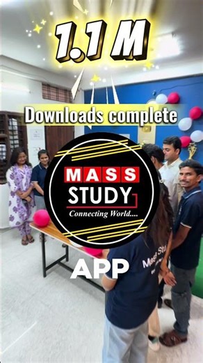 1 Million App Downloads Celebration at office । Team Mass Study #motivation