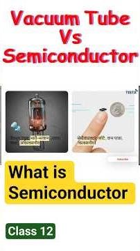#semiconductor Basics | Class 12 Physics | Quick Revision #tista #physics