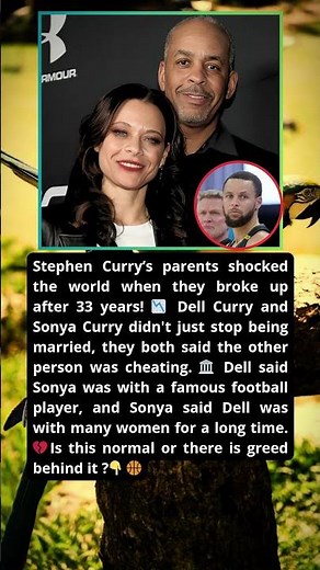 Greed or Normal? Stephen Curry's Parents Divorce EXPOSED!
