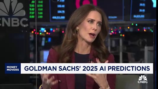 Goldman Sachs' 2025 AI predictions