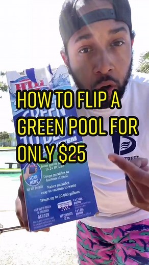 How to Flip a Green Pool for $25 in 24 Hours