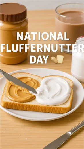 Happy National Fluffernutter day #shorts #food #national