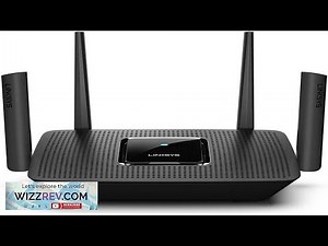 Linksys AC3000 Smart Mesh Wi Fi Router for Home Networks MU MIMO Tri band Wireless
