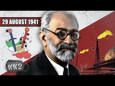 105 - The Allies Invade Iran, Barbarossa Continues - WW2 - August 29, 1941