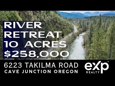10 Acres + River Access in Southern Oregon — Private Retreat Property for Sale | Cave Junction