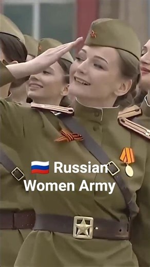 Most Beautiful Russian Women Military Parade #military #army #womenmilitary #shorts