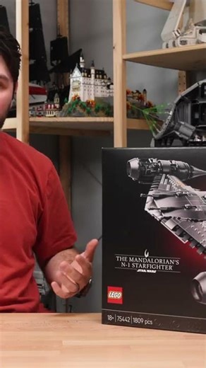 LEGO Star Wars UCS Mandalorian N 1 Starfighter REVIEW Set 75442 part 6