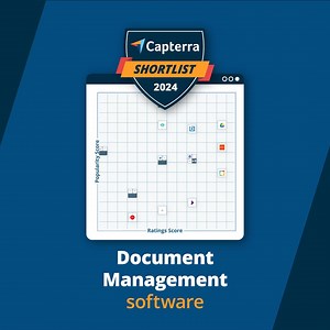🎯 Don't start your Document Management software search without a strong list of options. Begin with Capterra Shortlist—the ultimate first filter for finding the right software. Compare products side by side, read reviews, and save your favorites. Check out the rankings to get started: https://bit.ly/4bZP8KT #DocumentManagement #SoftwareReviews | Capterra