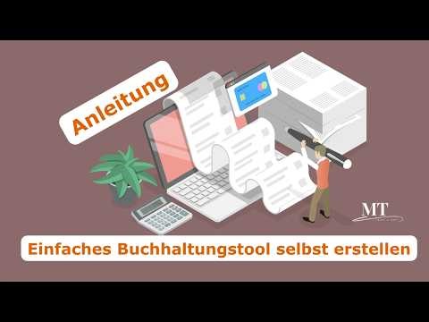 Einfache Buchhaltung | Tool selbst erstellen | für selbstständige Handwerker & Handwerksbetriebe