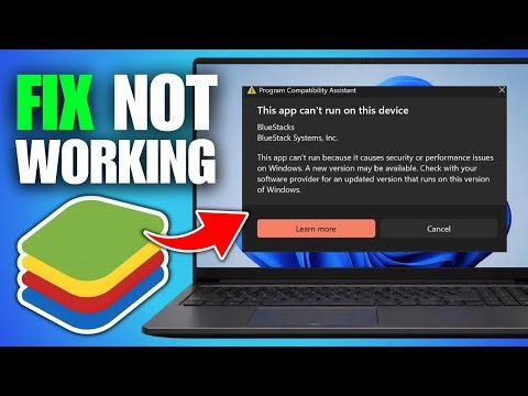 How To Fix Bluestacks Not Working On Windows 11