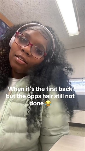 Spring Break Moments: Hair Struggles and Laughter
