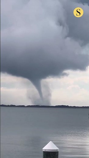 Waterspout over Ocean City, Maryland