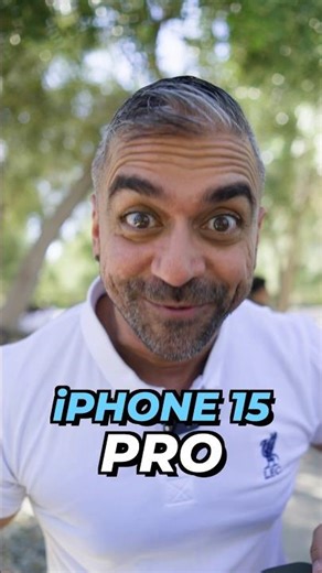 Spatial video recording on the iPhone 15 Pro! 🔥