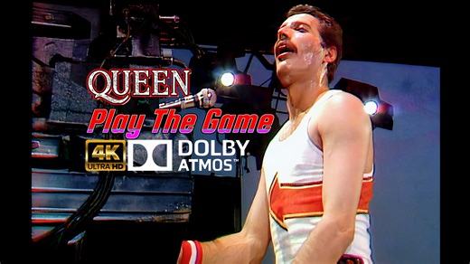 Queen【Play The Game】Freddie好听高音唱腔~杜比全景声Atmos欣赏！82年BOWL 4K60帧收蔵