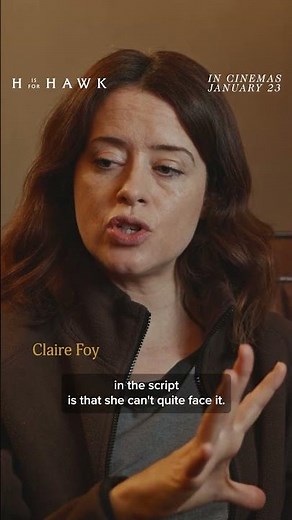 don't miss the magic of H is for Hawk - only in cinemas January 23 #HisforHawk #ClaireFoy