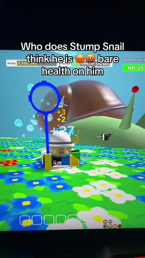 Stump Snail in Bee Swarm Simulator: Strategy Guide