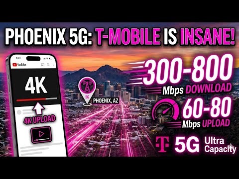 Phoenix T-Mobile 5G Network Test: Can it Handle 4K Video?🫡