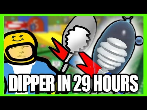 I GOT PORCELAIN DIPPER | ROBLOX Bee Swarm Simulator Noob to Pro Series Episode 9