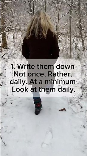 Tips for Setting Intentions and Keeping Them