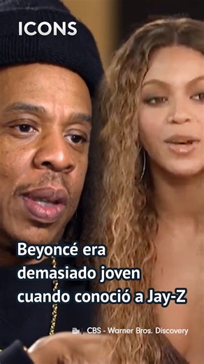 #Beyonce sólo tenía 18 años cuando conoció a #JayZ. 😱 ¡Él era una total red flag! 🚩😲 | Icons Español