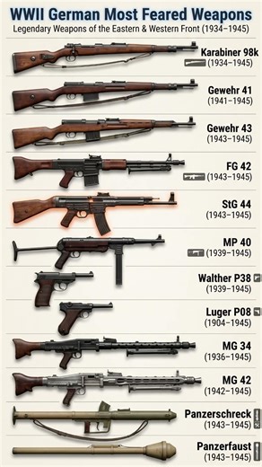 Top German Weapons That Terrified the World ⚔️