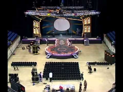 Sesame Street Live Behind The Scenes Time Lapse Video & Loaded up at the Target Center by VEE Corp.