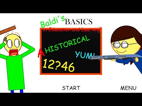 Baldi's Basics Gun Mod Animation (Swear Warning)