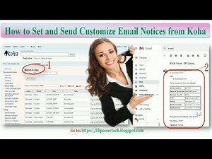 How to Set and Send Customize Email Notices from Koha