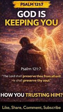 God Is Keeping You—Even When You Don’t See It [Psalm 121:7]