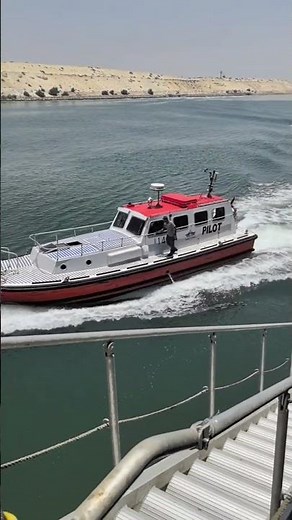 Dangerous Yet Skilled! Pilot Ladder Onboarding in Rough Sea 🌊#shorts