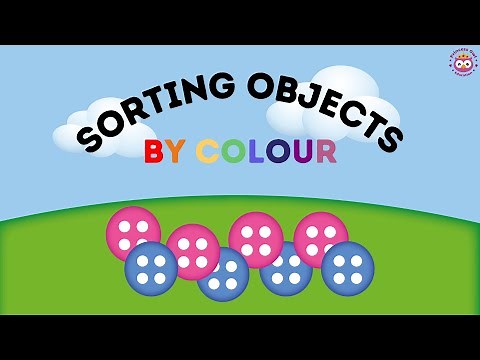Sorting Objects by Colour - Sorting Objects for Kids - Early Maths for Children - Fun Learning