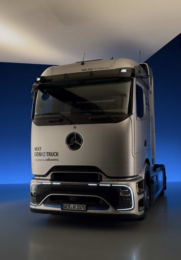Introducing the NextGenH2 Truck by Mercedes-Benz