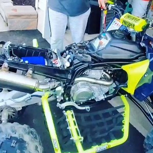 3.2K views · 96 reactions | @kilichowski YFZR with RPrace exhaust regular lenght for a deep and nice sound. RPrace intake kit that fit the stock airbox Vortex ECU with RPrace mapping #rpraceperformance #Yfz450r | RP Race | Facebook