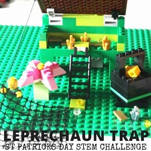 Easy LEGO Leprechaun Trap - Little Bins for Little Hands