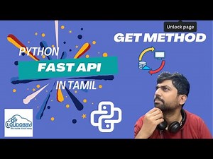 Python | What is FastAPI | GET Method | in Tamil | Create a 'Hello World' API