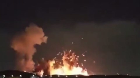 US drops bunker buster bomb on 'Iranian ammunition depot'