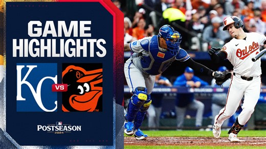 Royals vs. Orioles Game 1 Highlights