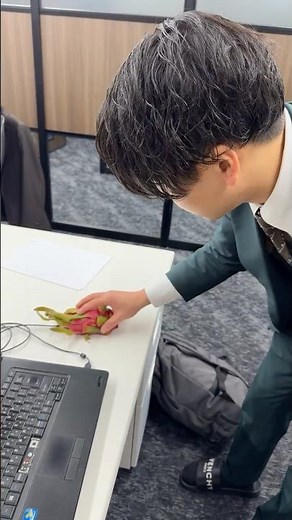 上司のマウスをドラゴンフルーツに変えました！！