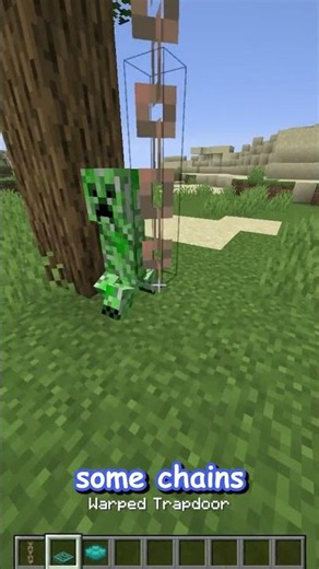 how to build the easiest swing with cushions in minecraft!! snapshot 26.3 #shorts