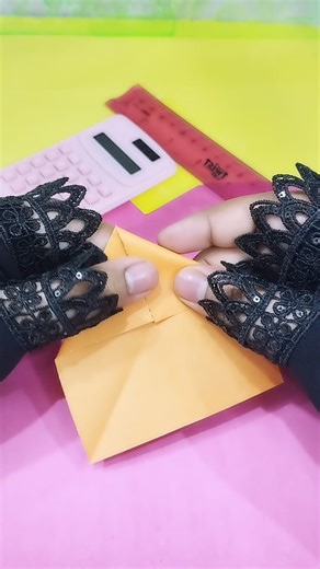 Simple Folding Paper box Envelope Tutorial #diycraft #papercrafts #origami