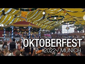 OKTOBERFEST 🇩🇪 Munich【4K】A Walk In Oktoberfest