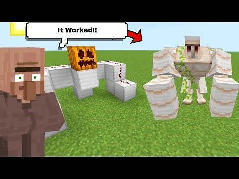 How To Spawn SUPER Iron Golem In Minecraft
