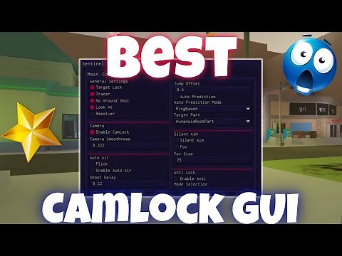 **BEST** FREE Da Hood CAMLOCK GUI Script Sentinel.CC (CAN AIR🪽) 1-2 TAPS 🔥💫