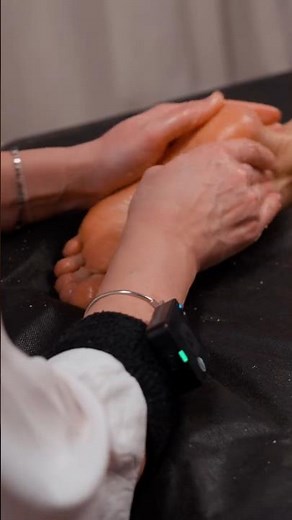 Ultimate Foot Glow: Deep Scrub & Oil Relaxation ✨ #massage