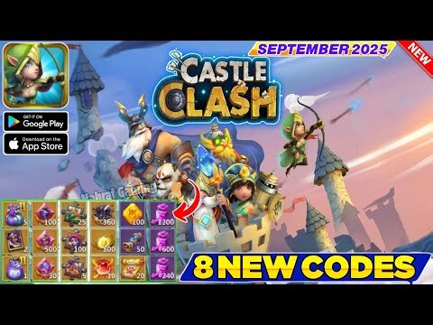 *New* Castle Clash Gift Codes SEP 2025 | Castle Clash Codes - How to Redeem Code