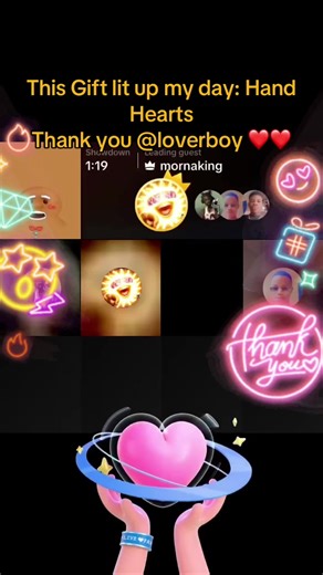 loverboy ❤️❤️, thank you for this wonderful Gift sent in my LIVE! I'll cherish this moment forever.@loverboy ❤️❤️ #tiktoklive #livehighlights #livegift #handhearts