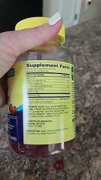 Get A Good Night's Sleep With Spring Valley Adult Gummy Melatonin Sleep 120 Gummies!